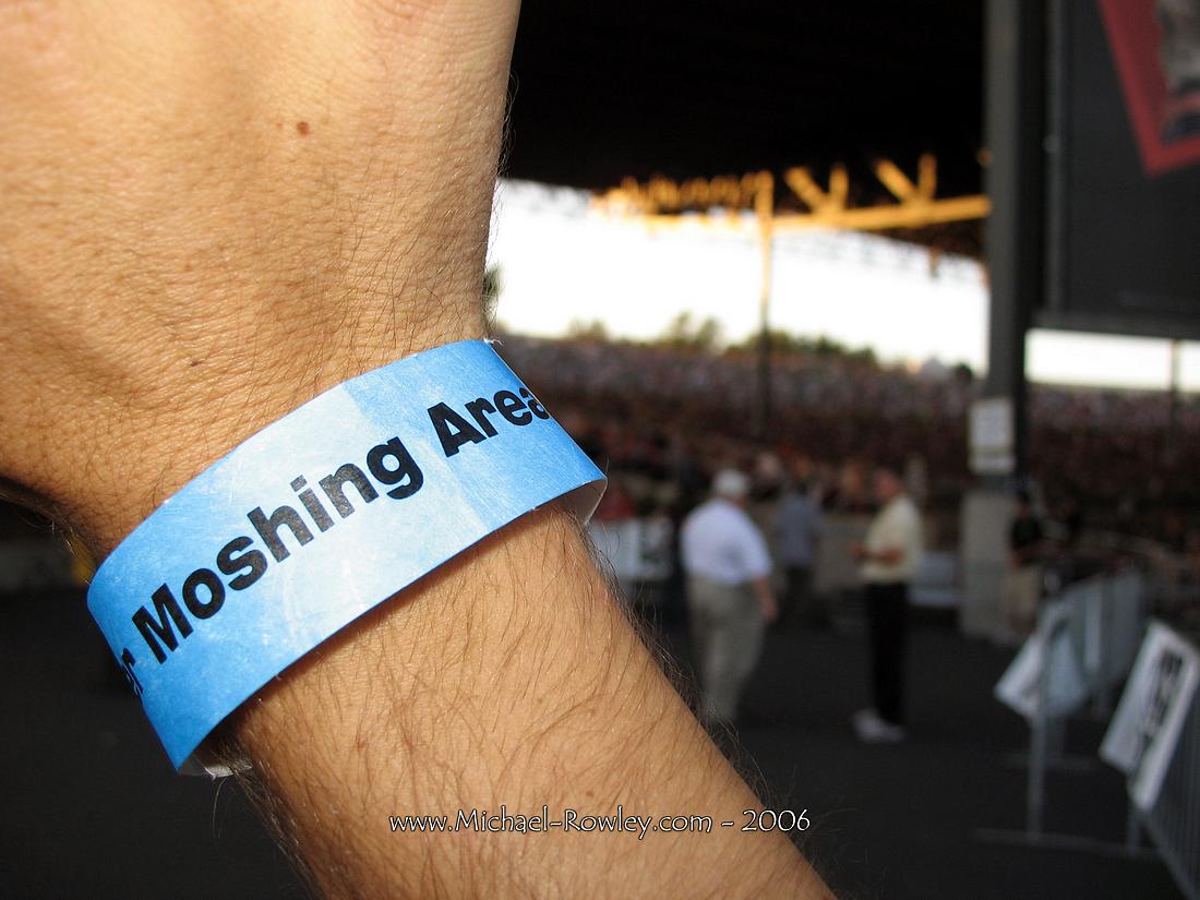 Free Wrist Passes thanks to Michael