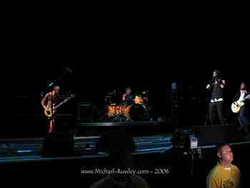 2006-08-12 RHCP Concert - Rachelle, Derek, Michael