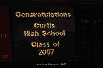2007 Curtis High School Graduation Ceremony and Party