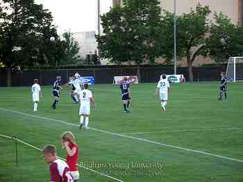 BYU Soccer vs Ogden 2007