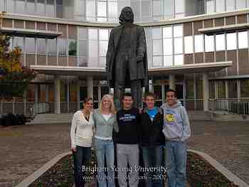 Sean and Mairghread's visit to BYU