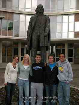 Sean and Mairghread's visit to BYU