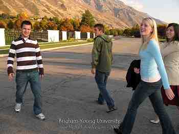 Sean and Mairghread's visit to BYU
