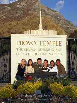 Sean and Mairghread's visit to BYU