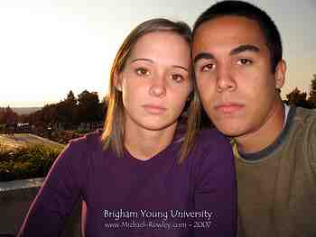 Sean and Mairghread's visit to BYU