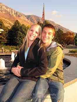 Sean and Mairghread's visit to BYU
