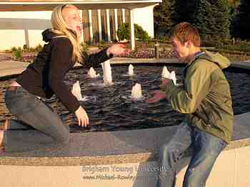 Sean and Mairghread's visit to BYU