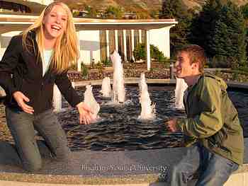 Sean and Mairghread's visit to BYU