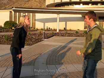 Sean and Mairghread's visit to BYU