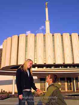 Sean and Mairghread's visit to BYU
