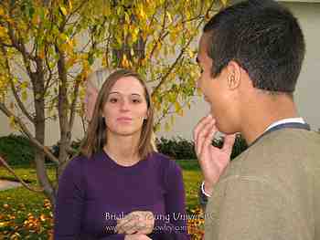 Sean and Mairghread's visit to BYU