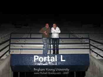 Sean and Mairghread's visit to BYU