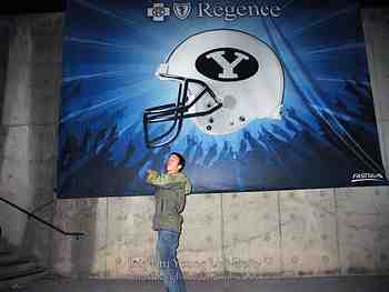 Sean and Mairghread's visit to BYU