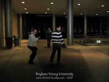 Sean and Mairghread's visit to BYU