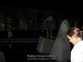 Sean and Mairghread's visit to BYU