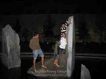 Sean and Mairghread's visit to BYU