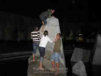 Sean and Mairghread's visit to BYU