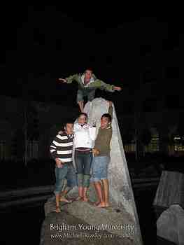 Sean and Mairghread's visit to BYU