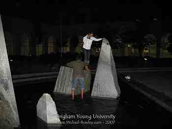 Sean and Mairghread's visit to BYU