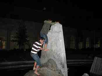 Sean and Mairghread's visit to BYU