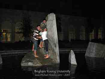 Sean and Mairghread's visit to BYU