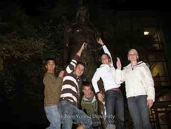 Sean and Mairghread's visit to BYU