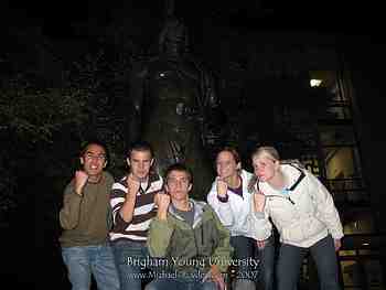 Sean and Mairghread's visit to BYU