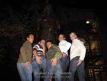 Sean and Mairghread's visit to BYU