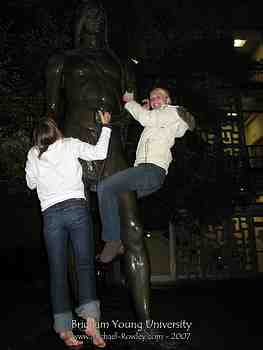 Sean and Mairghread's visit to BYU