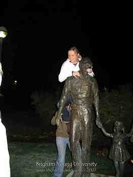 Sean and Mairghread's visit to BYU