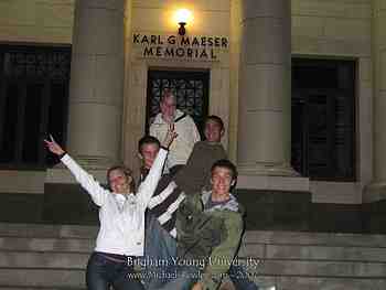 Sean and Mairghread's visit to BYU