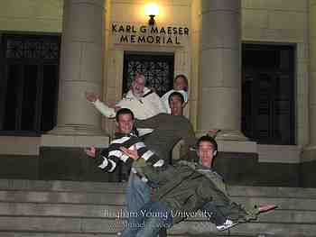 Sean and Mairghread's visit to BYU